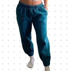 Blue Thick Joggers